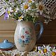 'Tenderness of June'-a ceramic jug, Pitchers, Ruza,  Фото №1