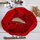 Заказать Снуд ажурный хлопковый. Ирина Кислицына (crochet-irina). Ярмарка Мастеров. . Снуды Фото №3