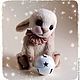 Rabbit Mick. Мягкие игрушки. Kristina Vacharadze (TeddyLand). Ярмарка Мастеров.  Фото №4