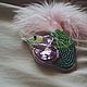  Pinky Birdy. Брошь-булавка. Catalogue de Tomskaya. Интернет-магазин Ярмарка Мастеров.  Фото №2