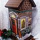 Tea house new Year#2. Houses. Klukva ( decoupage). Online shopping on My Livemaster.  Фото №2