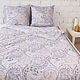 Order Paisley bedding sets.Paisley Linen Duvet Cover Set. 100% cotton. Daria. Unique linen bedding sets. Livemaster. . Bedding sets Фото №3