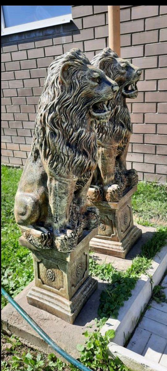 Формы под отливку статуи Большого льва