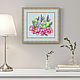 A large set for cross-stitching A bouquet of flowers of Provence is inexpensive, Embroidery kits, Dolgoprudny,  Фото №1