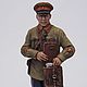 Tin soldier 54mm, Military miniature, St. Petersburg,  Фото №1