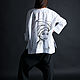 Cotton loose shirt, Elegant print shirt - SH0902CT. Blouses. EUG fashion. Online shopping on My Livemaster.  Фото №2