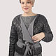 Order The jacket is black short quilted under your belt. Yana Levashova Fashion. Livemaster. . Outerwear Jackets Фото №3