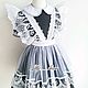 Заказать Фартук кружевной "Sylvia". Little___dress. Ярмарка Мастеров. . Школьная форма Фото №3