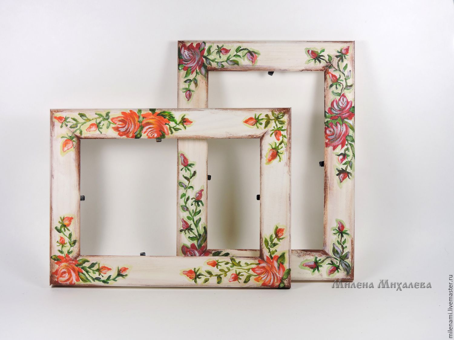 Photo frames, hand-painted – shop online on Livemaster with shipping