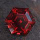 Garnet Hexagon. Cabochons. gem-garden. My Livemaster. Фото №4