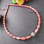 Украшения handmade. Livemaster - original item Coral   beads. Handmade.