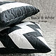 Заказать Декоративные подушки лоскутные. Black & White. LA-Design (patchwork). Ярмарка Мастеров. . Подушки Фото №3