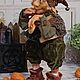 Авторская кукла-Артефакт Гном Тюлак. Кукла-оберег. Мастерская 'Сила Элементалей'. Ярмарка Мастеров.  Фото №4
