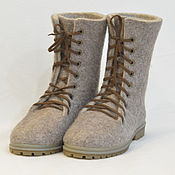 Обувь ручной работы handmade. Livemaster - original item Boots with laces. Handmade.