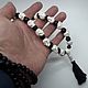 Bone rosary with skulls and beads made of black African wood. Rosary bracelet. NGS Masters. My Livemaster. Фото №5