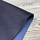 Заказать Castagnetto Soft Dark Blue (1,3-1,5 мм), цв. Синий,  натуральная кожа. Prima Pelle (Марина). Ярмарка Мастеров. . Кожа Фото №3