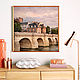 Paris city photo view of Pont Neuf. The fortress shores of time. Fine art photographs. Rivulet Photography (rivulet). My Livemaster. Фото №4