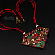 Patchwork Mood Pendant (755) Designer Jewelry, Pendant, Salavat,  Фото №1