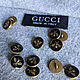 Gucci style buttons. Buttons. furnituramaniya-estro (furnituramaniya-estro). Online shopping on My Livemaster.  Фото №2