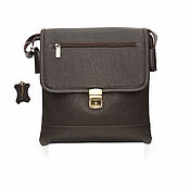 Сумки и аксессуары handmade. Livemaster - original item Men`s bag: Men`s brown Leather Arthur Mod Bag. C75k-122. Handmade.