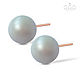 earrings: Round moon. Earrings. Grigorova. Online shopping on My Livemaster.  Фото №2