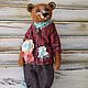 Teddy bear Bruno. Teddy Bears. Natalia Mikhailova. Online shopping on My Livemaster.  Фото №2