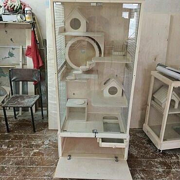 Зоотовары ручной работы. Ярмарка Мастеров - ручная работа Вольер. Handmade.