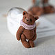  Мини мишка Чу. Мишки Тедди. Teddytoysstudio. Ярмарка Мастеров.  Фото №4