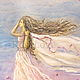 The painting ' In the same breath with the wind '. Pictures. Picture&miniature lacquer painting. My Livemaster. Фото №4