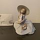 Винтаж: LLADRO 6741 фарфоровая статуэтка Дева с кроликом, Статуэтки винтажные, Санкт-Петербург,  Фото №1