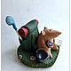 Good luck! Ceramics. Figurines of mice. symbol of the year, Stuffed Toys, St. Petersburg,  Фото №1