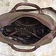 Кожаная сумка YWL weekender bag. Классическая сумка. YURY WHITELOVE. Ярмарка Мастеров.  Фото №4