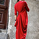 Платье Drape Red. Платья. MILENA (aakasha). Ярмарка Мастеров.  Фото №5