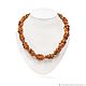 Order Amber beads in 3 strands of untreated medicinal amber. BalticAmberJewelryRu Tatyana. Livemaster. . Beads2 Фото №3