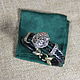 Leather bracelet 'Monkey' made of nickel silver, Bead bracelet, Krasnodar,  Фото №1