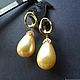 Earrings with pearls Majorca, Earrings, St. Petersburg,  Фото №1