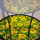 Кофейный столик с витражной росписью "Цветы", Столы, Санкт-Петербург,  Фото №1