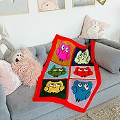 Работы для детей, handmade. Livemaster - original item Props for a children`s photo shoot: blankets for children. Handmade.