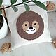 Lion Baby pillow, Pillow, Samara,  Фото №1