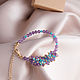 Bracelet made of amethyst and amazonite. Bead bracelet. svetlana-art08. Online shopping on My Livemaster.  Фото №2