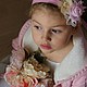 Повязка на голову для девочки РОЗА ШЕББИ. Диадемы детские. Spring Garden камни,каменные бусины. Ярмарка Мастеров.  Фото №5