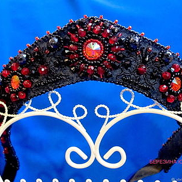 Украшения ручной работы. Ярмарка Мастеров - ручная работа Кокошник, тиара. Handmade.