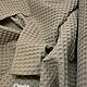 Вафля -Полотно вафельное -Соты Греческие-2,3 м. Ткани. Stylian_tex. Ярмарка Мастеров.  Фото №9