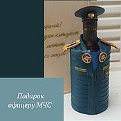 Сувениры и подарки handmade. Livemaster - original item A gift to a military employee of the Ministry of Emergency Situations a rescue officer. Handmade.