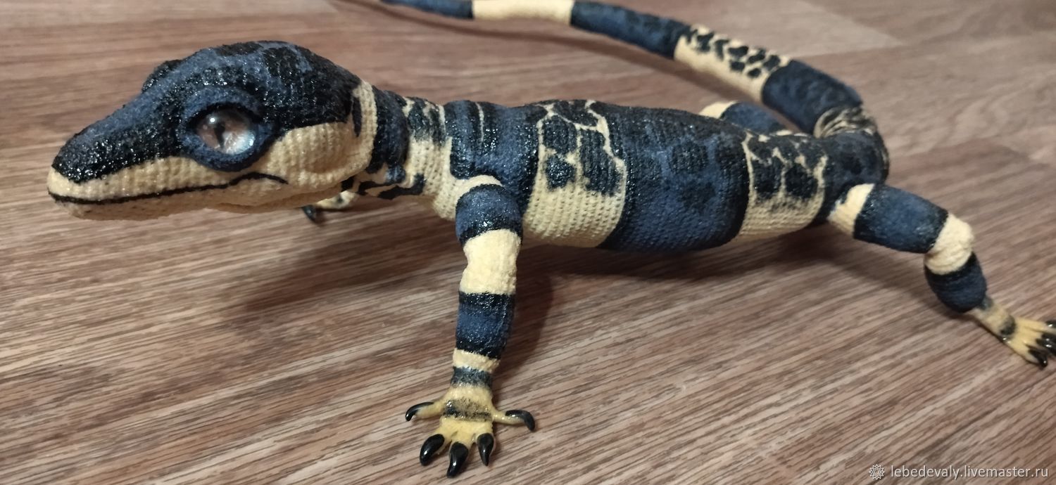 Monitor lizard 80 cm UJGF8COM Amigurumi dolls and toys Surgut