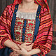  льняной сарафан с грудкой, Народные костюмы, Омск,  Фото №1