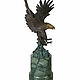 Орёл атакующий. Статуэтка. ARTs & CRAFTs. Интернет-магазин Ярмарка Мастеров.  Фото №2