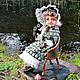 Tortoise aunt tortilla, interior, textile doll. Portrait Doll. kuklandia-maria. My Livemaster. Фото №4