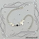Order Bracelet 'angel Boy' 925 silver, amethyst. MaksimJewelryStudio. Livemaster. . Braided bracelet Фото №3