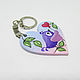 Heart-shaped keychains. Key chain. Angel Art&Design. My Livemaster. Фото №4